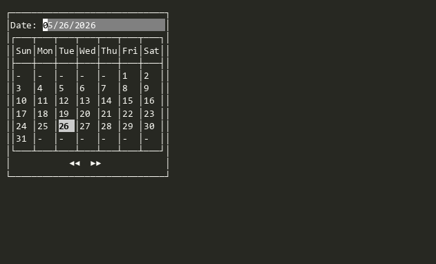 DatePicker