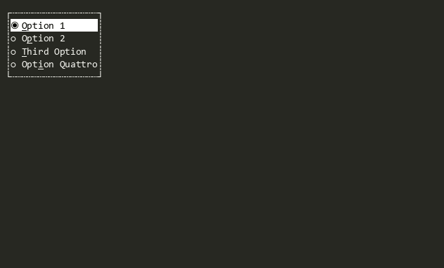 OptionSelector